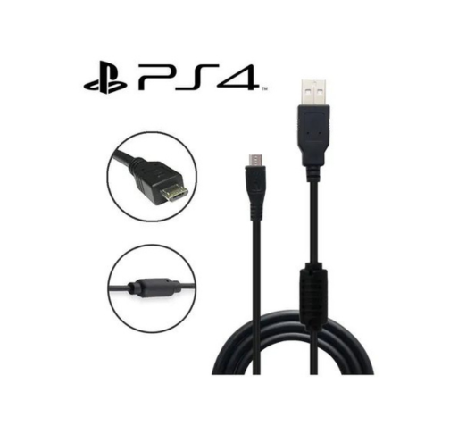 Cable de Control PS4 – Carga y Sincronización