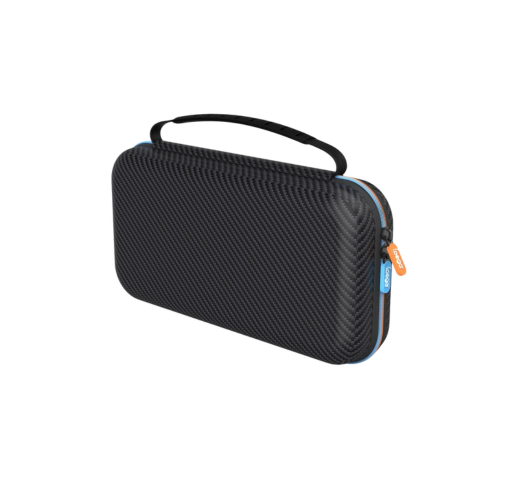 Estuche Diseño Negro con Zipper Naranja – Nintendo Switch 2