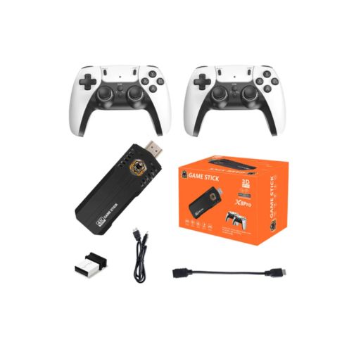 Game Stick 3D Games X8PRO – Consola Retro con Emuladores y 3D Games