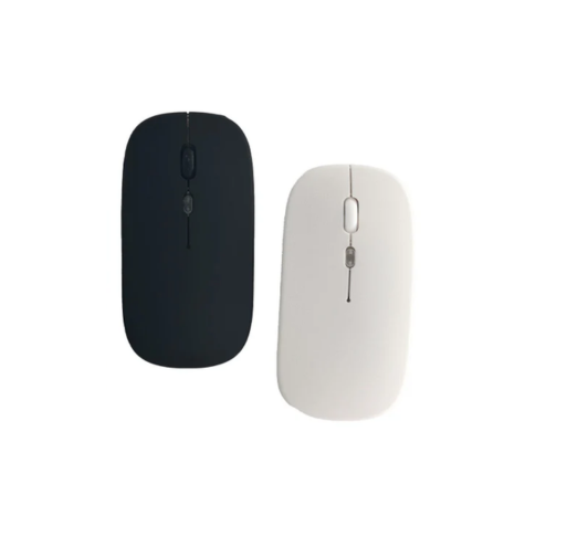 Mouse Inalámbrico – Colores Silvery, Black y Pink