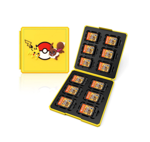 Porta Juegos Pokémon – 12 Juegos – Nintendo Switch / Lite / OLED / Switch 2