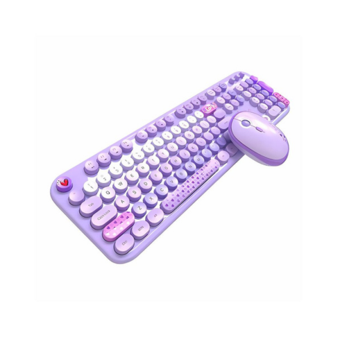 Teclado Love LY – Estilo y Funcionalidad en Morado