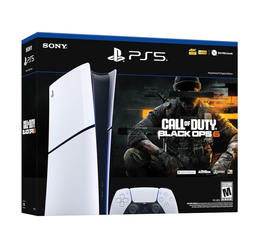 PlayStation 5 Slim Digital Edition – Bundle Call of Duty: Black Ops 6