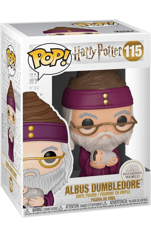 Albus Dumbledore Con Baby Harry Funko Pop