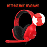 Headset - Red - Sades