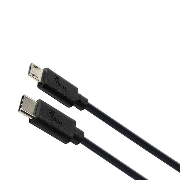 XTech Cable USB C A Micro USB 1.8 Metros XTC520