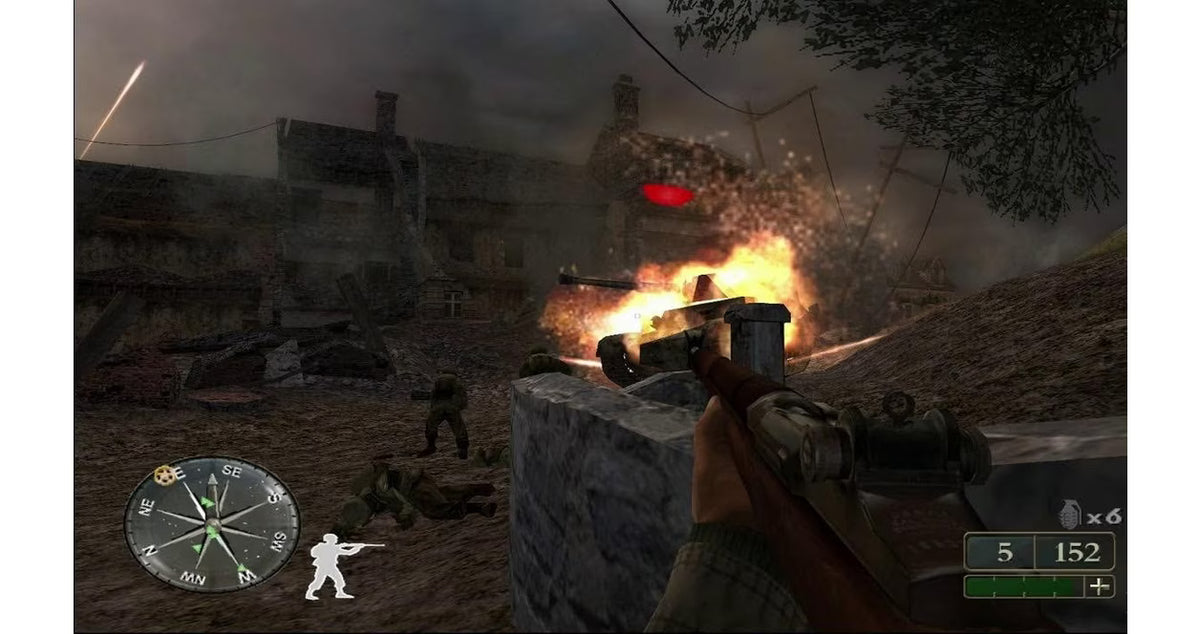 Call of Duty 2: Big Red One – Nintendo GameCube | Usado (Solo disco)