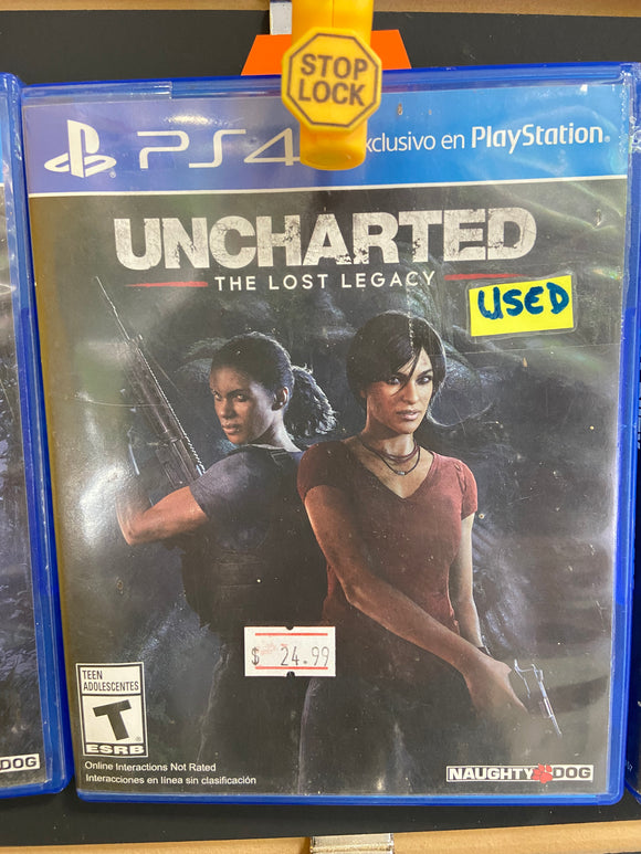 Uncharted The Lost Legacy - PlayStation 4 - Used