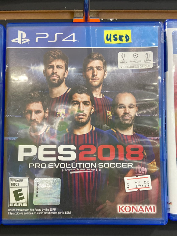 Pes 2018 Pro Evolution Soccer - PlayStation 4 - Used