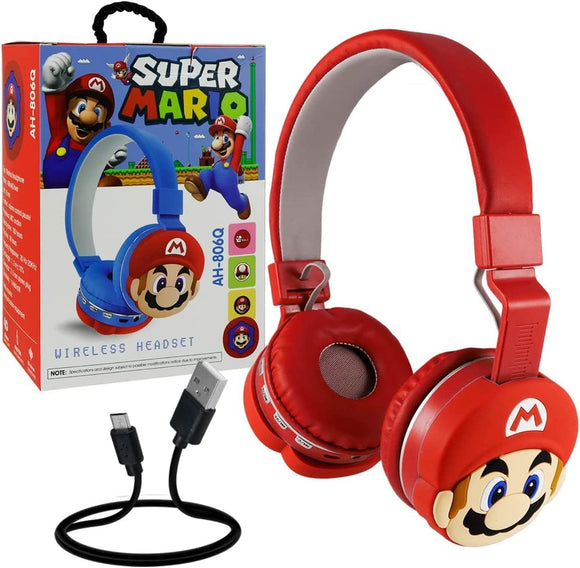 Audífonos Bluetooth - Super Mario Bross - Inalambricos