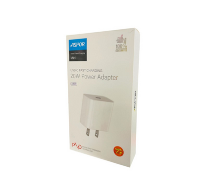 Adaptador de Carga 20W USB-C a USB-C