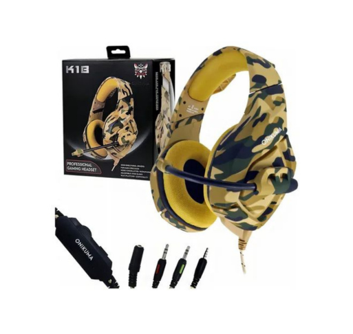 Audífonos Gamer Onikuma K1B – Sonido Envolvente para Verdaderos Gamers
