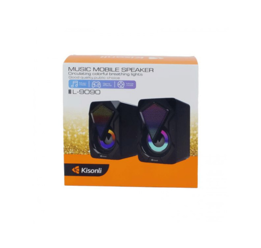 Bocinas de PC – Music Mobile Speaker | Sonido Estéreo Compacto