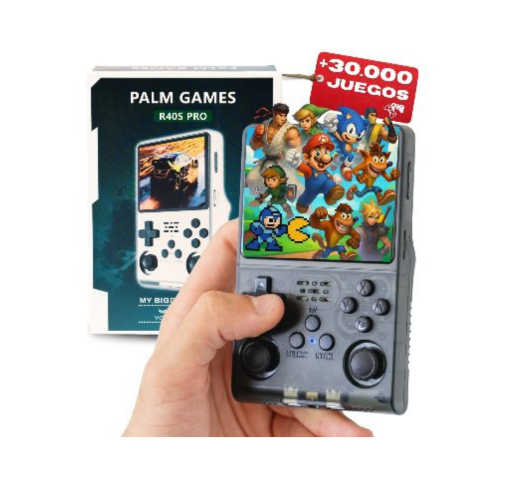 Consola R40S Pro – Retro Portable de Alta Potencia