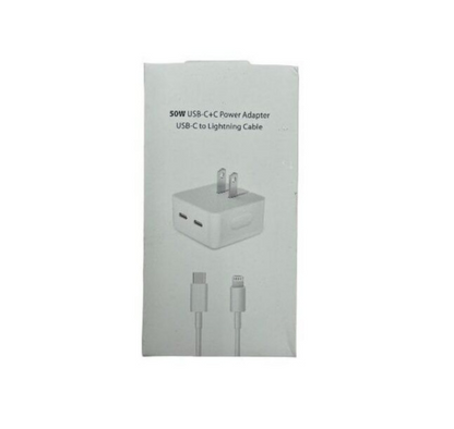 Cargador 35W USB-C + Cable USB-C a Lightning