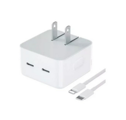 Cargador 35W USB-C + Cable USB-C a Lightning