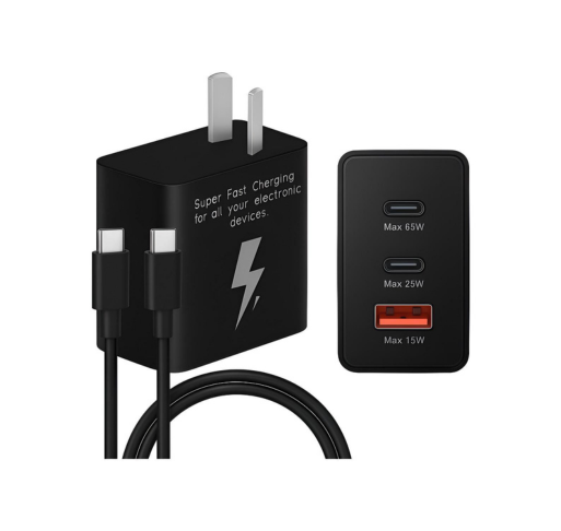 Cargador Rápido 45W Tipo C + USB 15W – Doble Salida