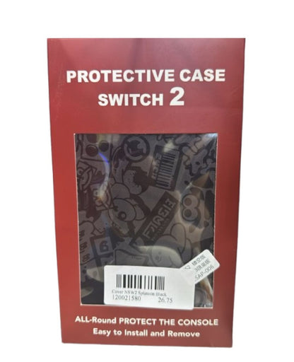 Cover Protector Nintendo Switch 2 – Splatoon Black
