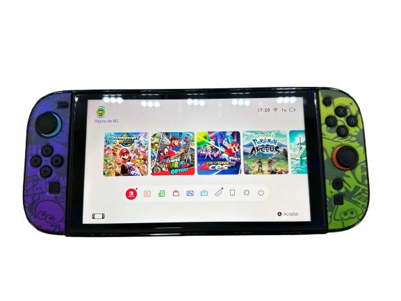 Cover Protector Nintendo Switch 2 – Splatoon Black