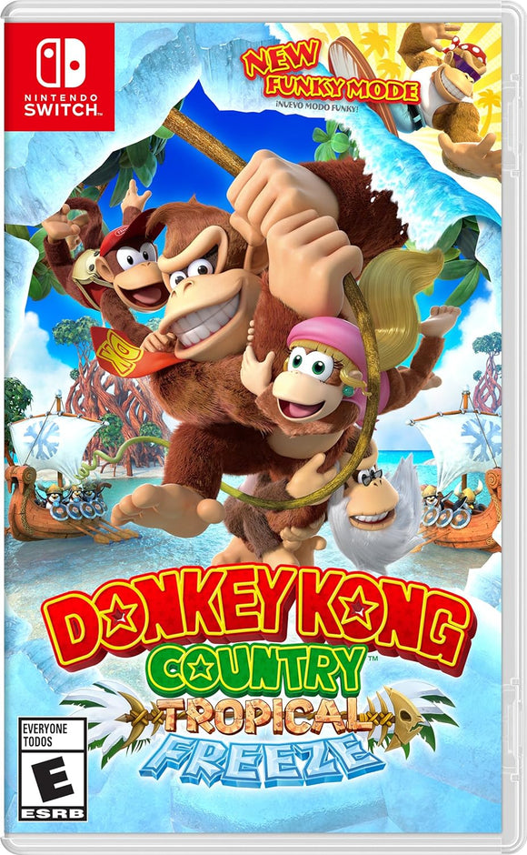 Donkey Kong Country Freeze Tropical - Nintendo Switch-USED