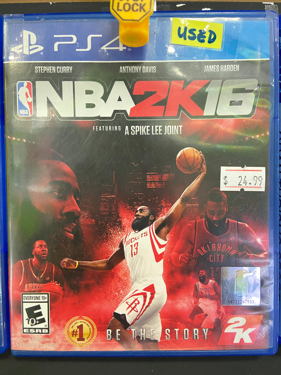 NBA 2K16 - PlayStation - Used