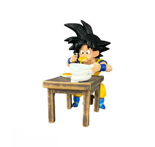 Figura Goku Comiendo Dragon Ball Pequeña – Coleccionable Anime
