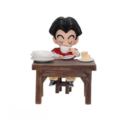 Figuras Krillin Comiendo Dragon Ball Pequeñas – Coleccionables Anime