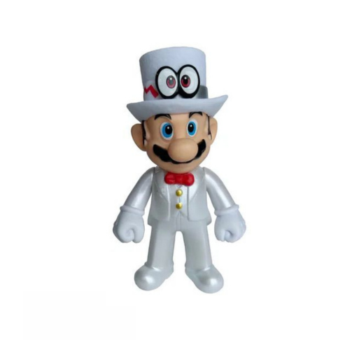 Figura Super Mario Traje Blanco – Super Mario Odyssey