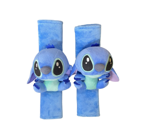 Funda para Cinturón de Seguridad Stitch – Accesorio Automotriz