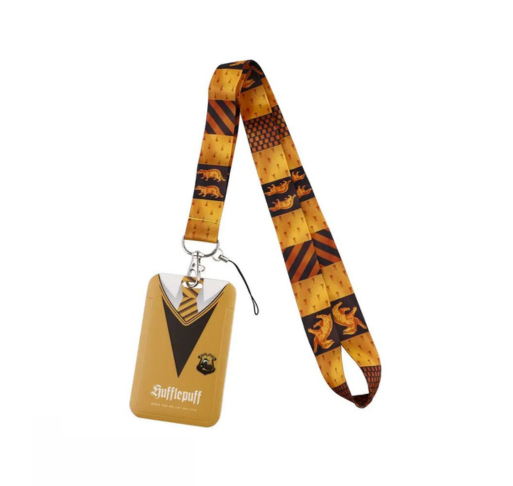 Lanyard Porta Carnet Hufflepuff – Harry Potter