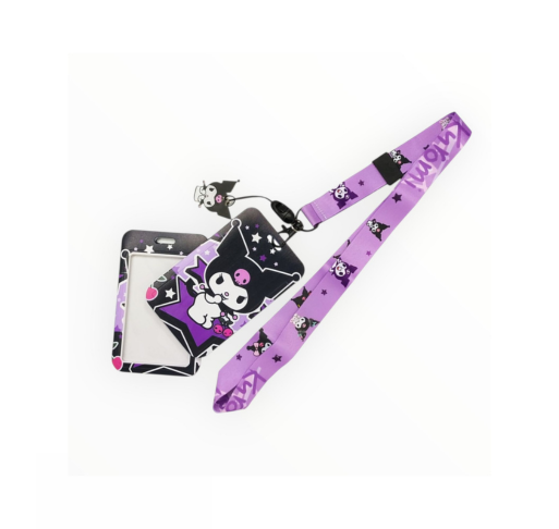 Lanyard Porta Carnet Kuromi – Sanrio Edition