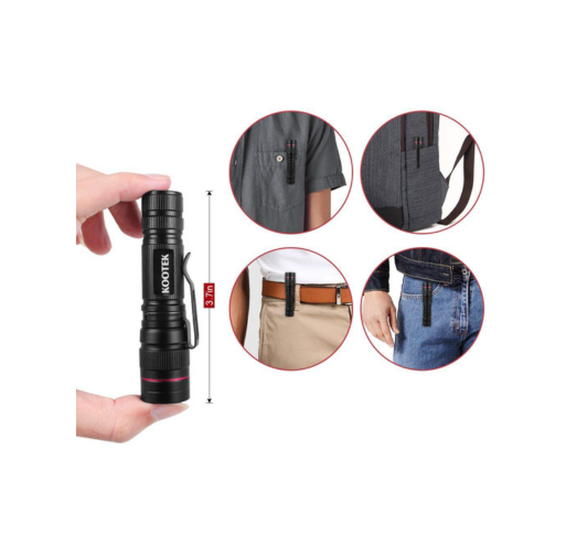 Linterna Mini Kootek | Compacta, Potente y Siempre Lista
