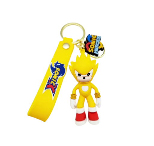 Llavero de Sonic.2 – Super Sonic Edition (Amarillo)