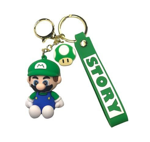 Llavero de Luigi Sentado – Colección Super Mario Bros. Nintendo