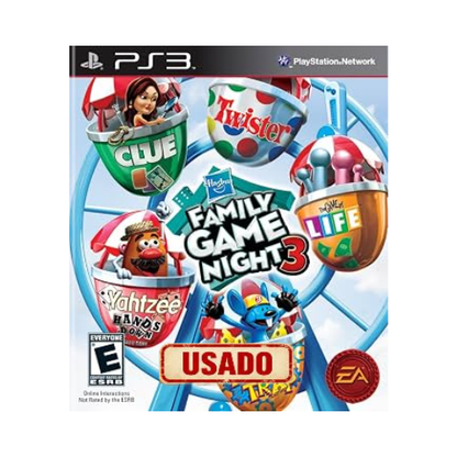 Hasbro Family Game Night 3 – PlayStation 3 | Usado