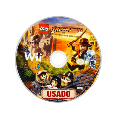 LEGO Indiana Jones 2: The Adventure Continues – Nintendo Wii |  USADO - Solo disco