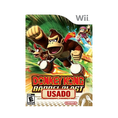 Donkey Kong Barrel Blast – Nintendo Wii |  USADO