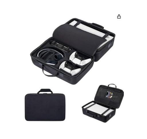 Maletín OTVO Negro para PlayStation 5 – Protección y Transporte Seguro