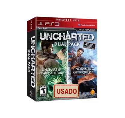 Uncharted Dual Pack – PlayStation 3 | Usado