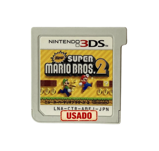 New Super Mario Bros. 2 (Versión Japonesa) – Nintendo 3DS | Usado (Solo cartucho)