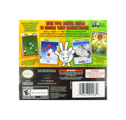 Left Brain Right Brain – Nintendo DS | Usado