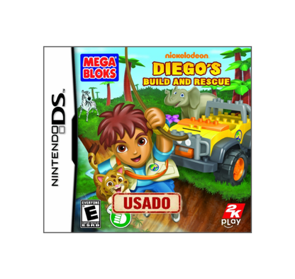 Go, Diego, Go! Build and Rescue – Nintendo DS | Usado