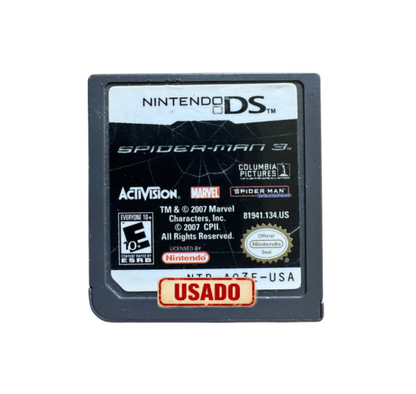 Spider-Man 3 – Nintendo DS | Usado (Solo cartucho)