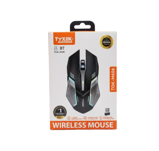 Wireless Mouse Gamen TOK-M606 – Mouse Inalámbrico para PC y Laptop