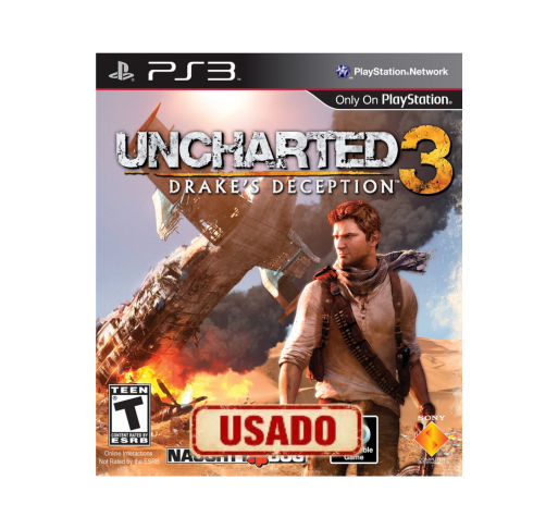 Uncharted 3: Drake’s Deception – PlayStation 3 | Usado