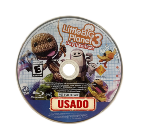 LittleBigPlanet 3 Day One Edition – PlayStation 4 | Usado