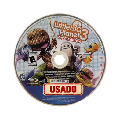 LittleBigPlanet 3 Day One Edition – PlayStation 4 | Usado