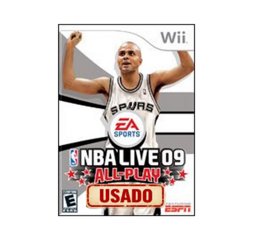 NBA Live 09 All-Play – Nintendo Wii | Usado
