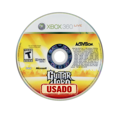Guitar Hero World Tour – Xbox 360 | Usado (Solo disco)
