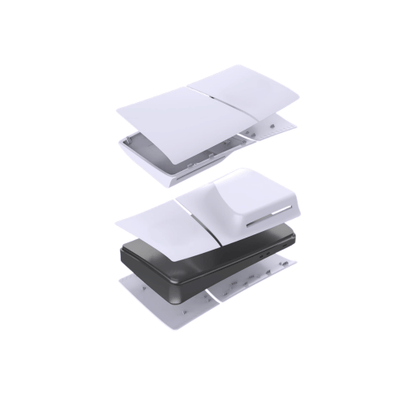 Tapas Blancas para PlayStation 5 Slim – Versión Disco